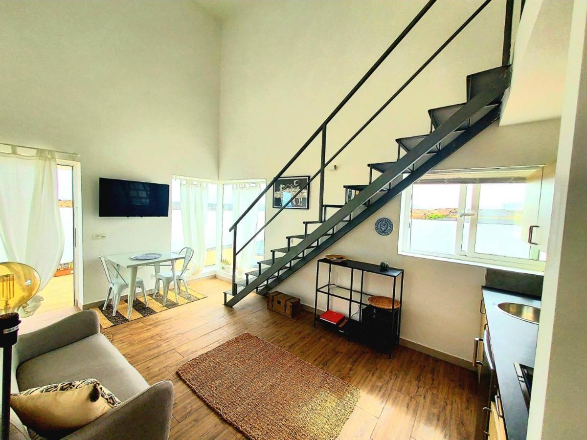 Lanzarote Ocean Loft A Apartman Tinajo Kültér fotó